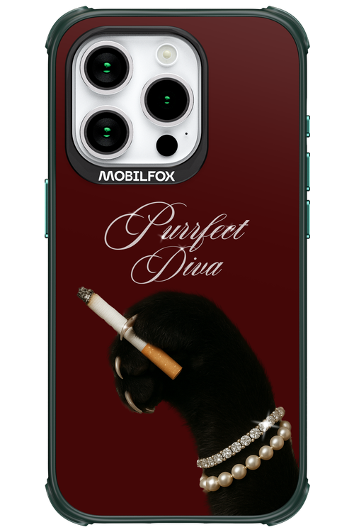Purrfect Diva - Apple iPhone 15 Pro