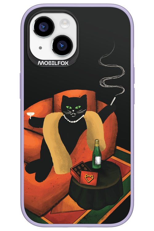 Black Cat - Apple iPhone 15