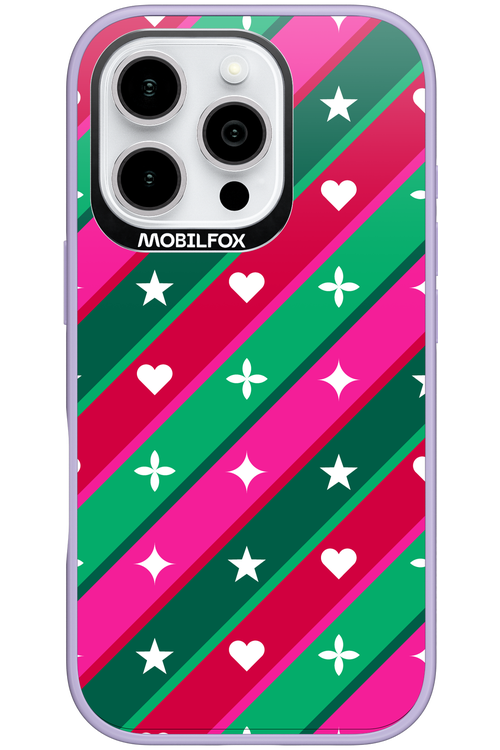 Christmas Stripes - Apple iPhone 16 Pro