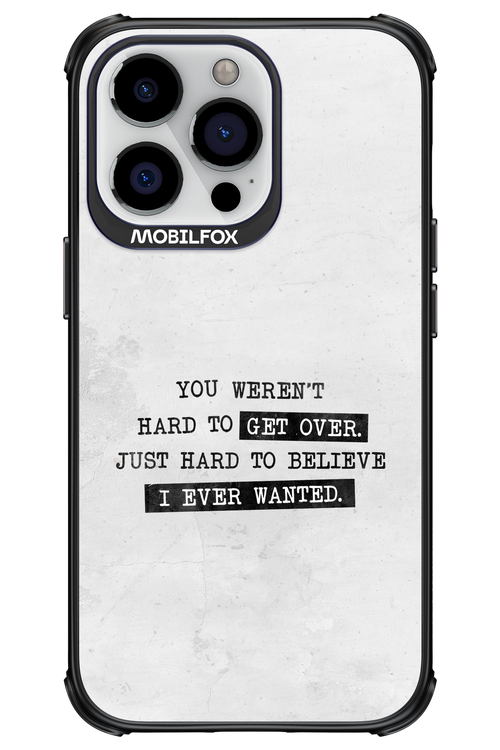 Hard to Believe 2.0 - Apple iPhone 13 Pro