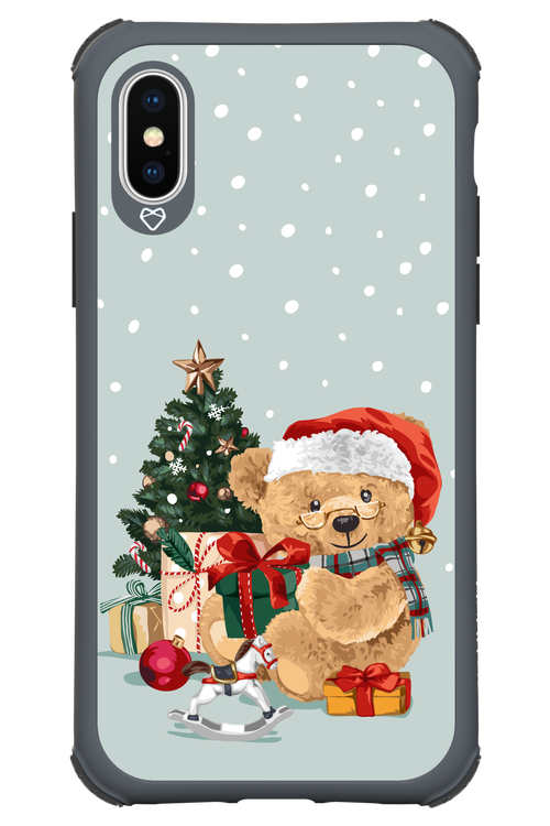 Merry Christmas Bear - Apple iPhone XS