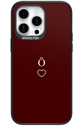 O Burgundia II 2.0 - Apple iPhone 15 Pro Max