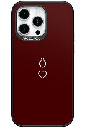 O Burgundia II 2.0 - Apple iPhone 15 Pro Max