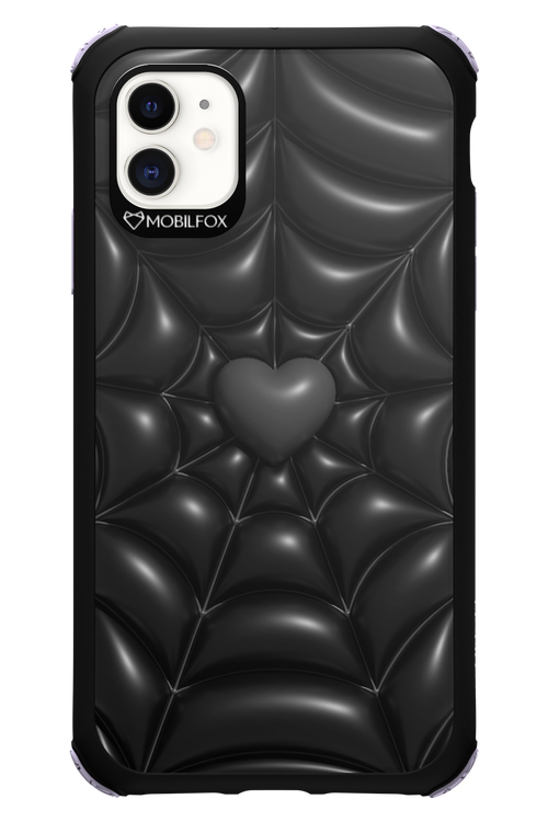 Black Spider Heart - Apple iPhone 11