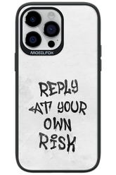 At Your Own Risk 2.0 - Apple iPhone 14 Pro Max