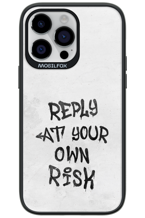 At Your Own Risk 2.0 - Apple iPhone 14 Pro Max