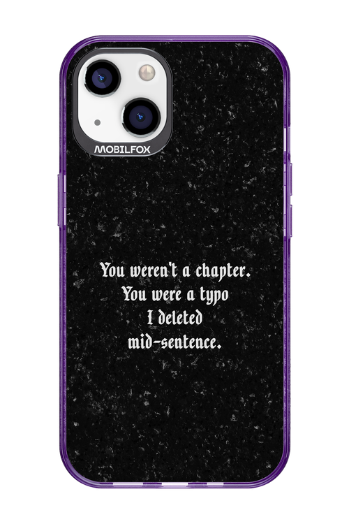 A Typo - Apple iPhone 13