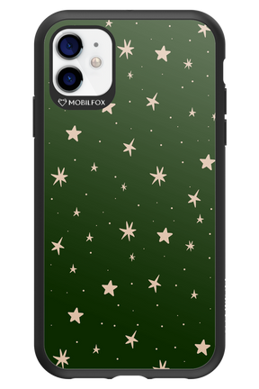 Forest Green Stars - Apple iPhone 11