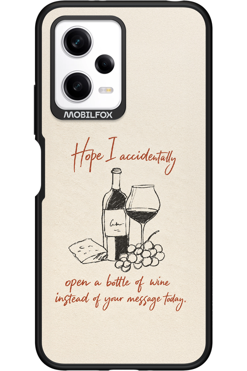 Bottle of wine 2.0 - Xiaomi Redmi Note 12 5G