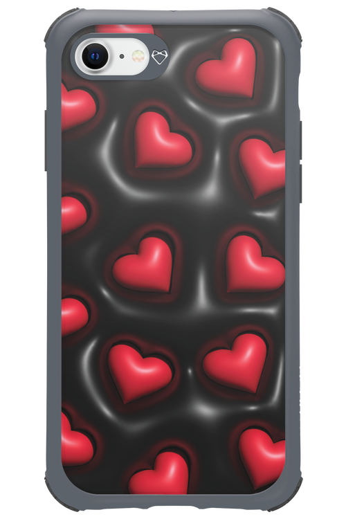 Hearts in love - Apple iPhone SE 2022