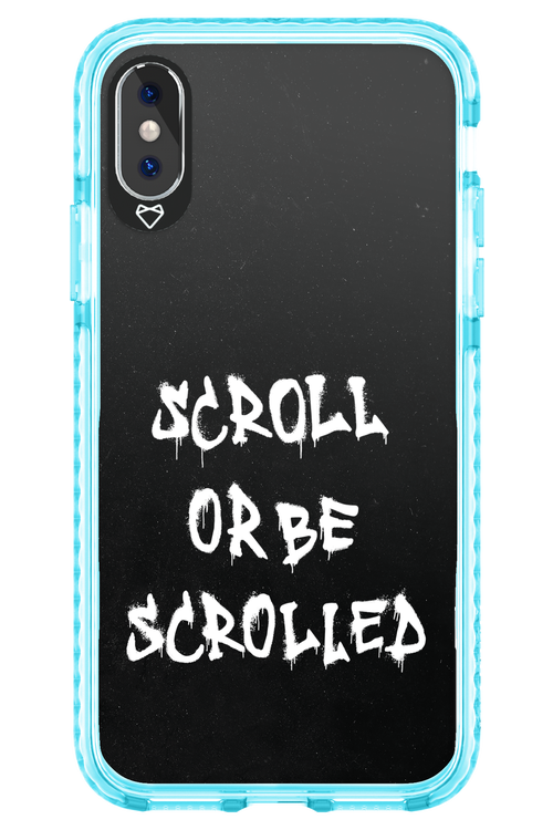 Scroll Black - Apple iPhone XS