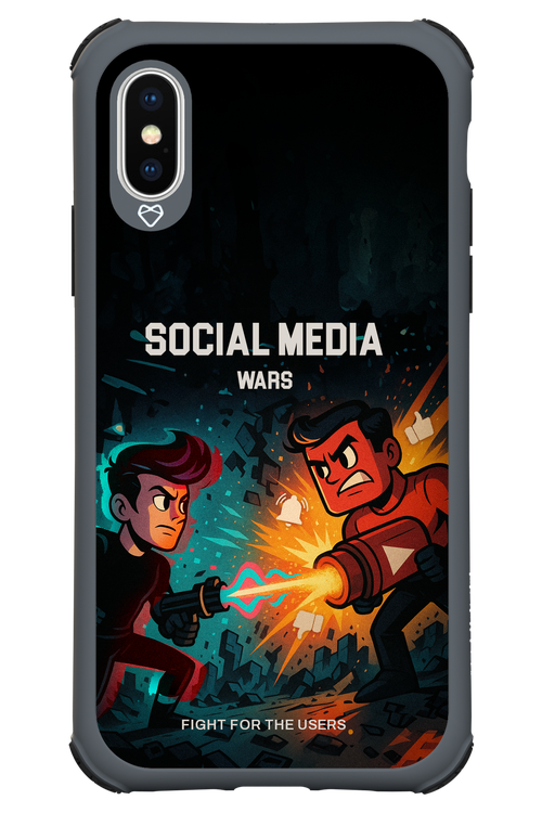 Social Wars - Apple iPhone X
