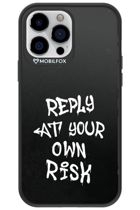 Risk Black - Apple iPhone 13 Pro Max