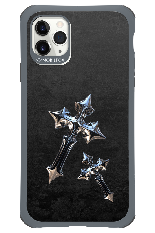 Chrome Crosses - Apple iPhone 11 Pro Max