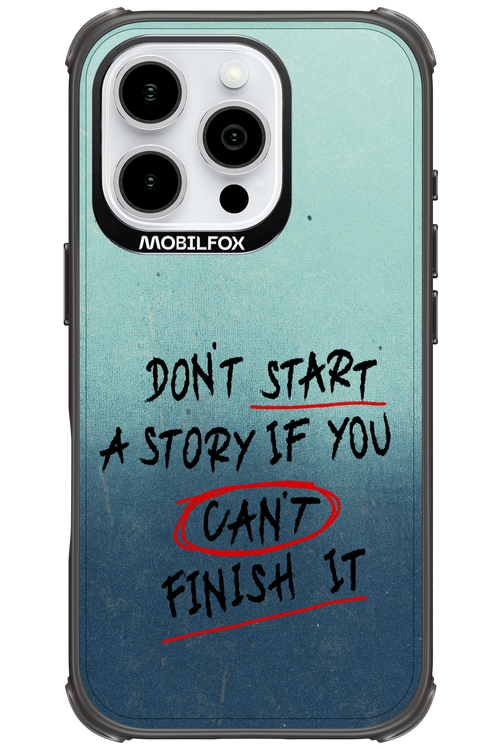 Don't Start 2.0 - Apple iPhone 16 Pro