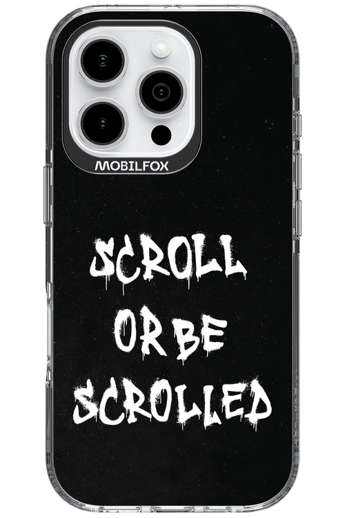 Scroll Black - Apple iPhone 16 Pro