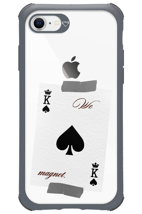 Magnet Transparent - Apple iPhone 8