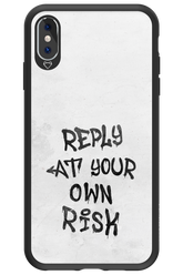 At Your Own Risk 2.0 - Apple iPhone XS Max