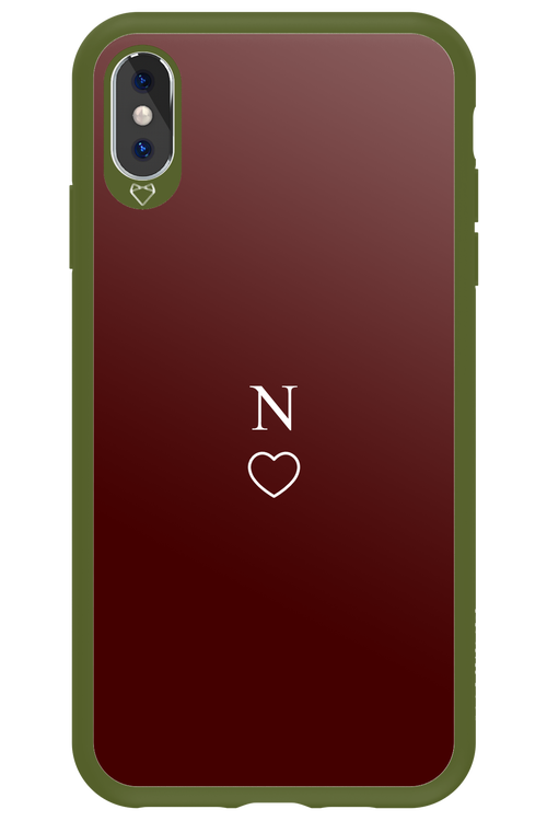 N Burgundia 2.0 - Apple iPhone XS Max