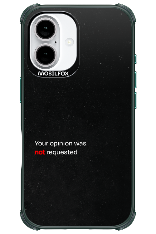 Not Requested 2.0 - Apple iPhone 16