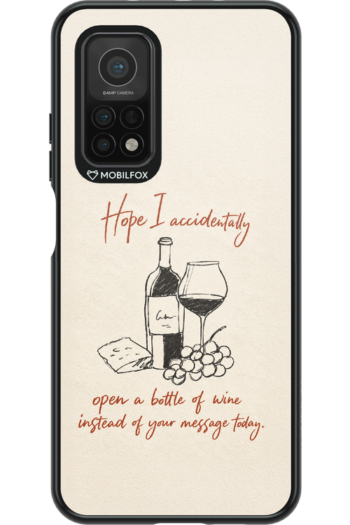 Bottle of wine 2.0 - Xiaomi Mi 10T 5G