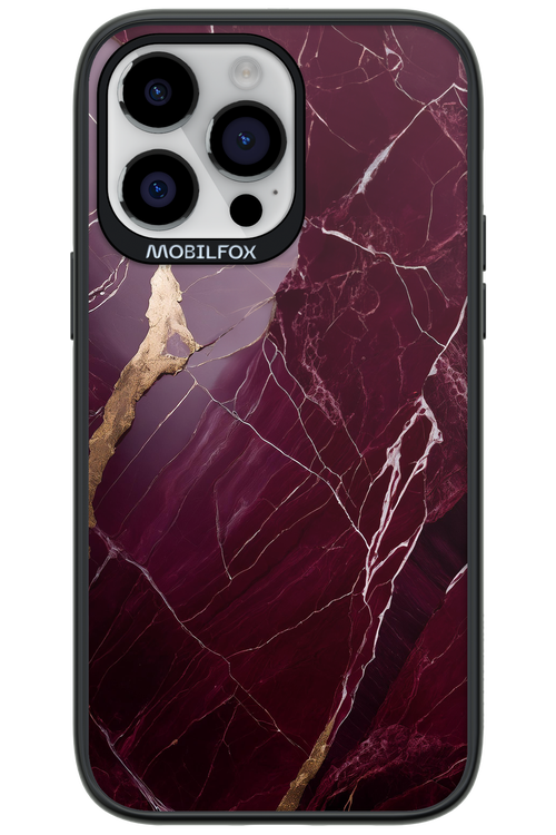 Burgundy Marble 2.0 - Apple iPhone 14 Pro Max