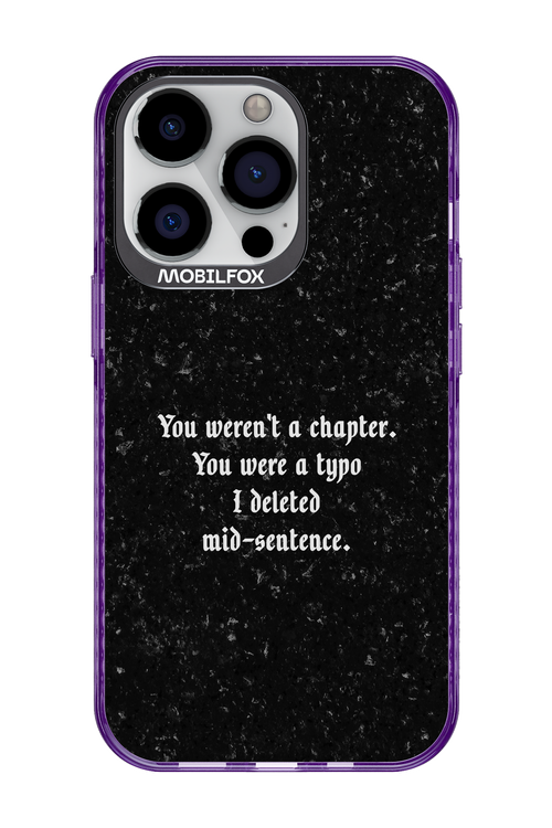 A Typo 2.0 - Apple iPhone 13 Pro