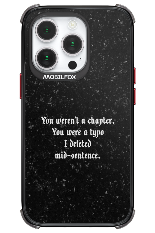 A Typo - Apple iPhone 14 Pro