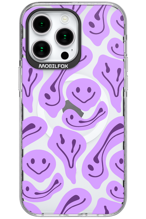 Fluid Smiley Purple - Apple iPhone 15 Pro Max