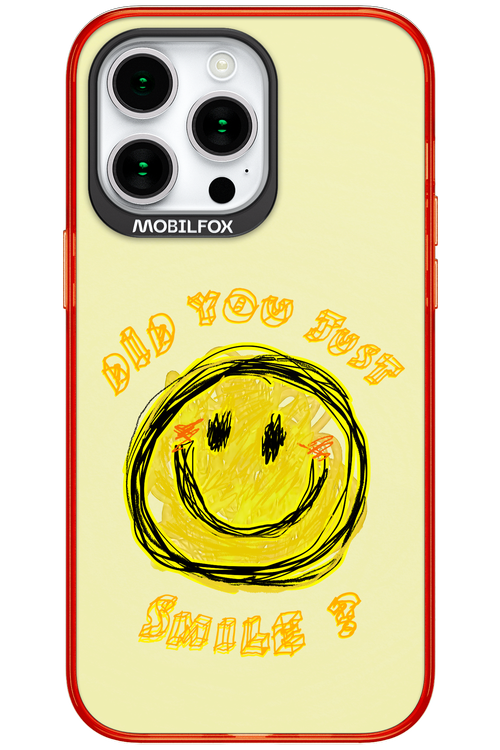 Crayon Smiley - Apple iPhone 15 Pro Max