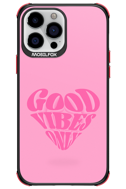 Good Vibes Heart - Apple iPhone 13 Pro Max