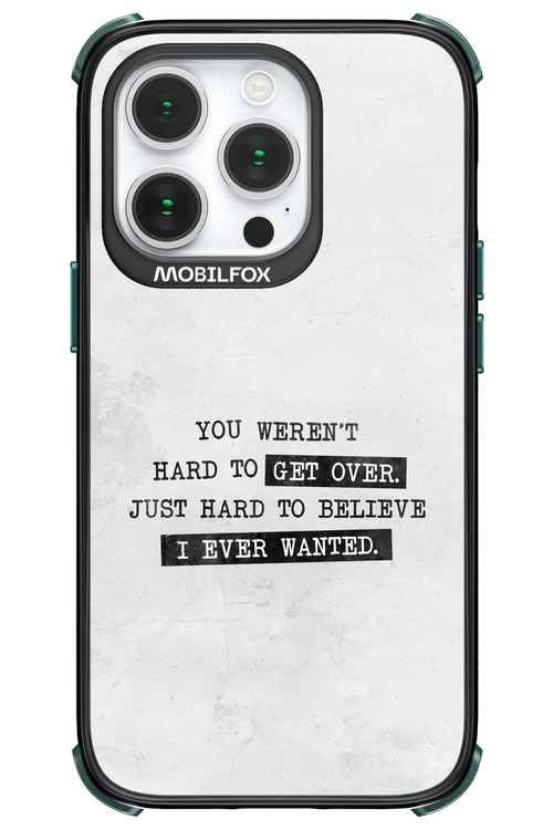 Hard to Believe - Apple iPhone 14 Pro