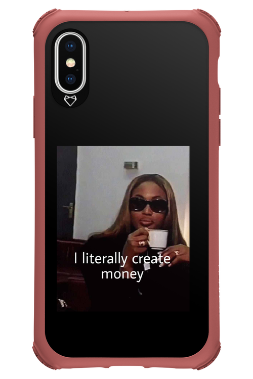 I literally create money - Apple iPhone X