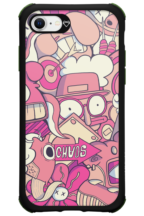 Coral Chaos - Apple iPhone SE 2022