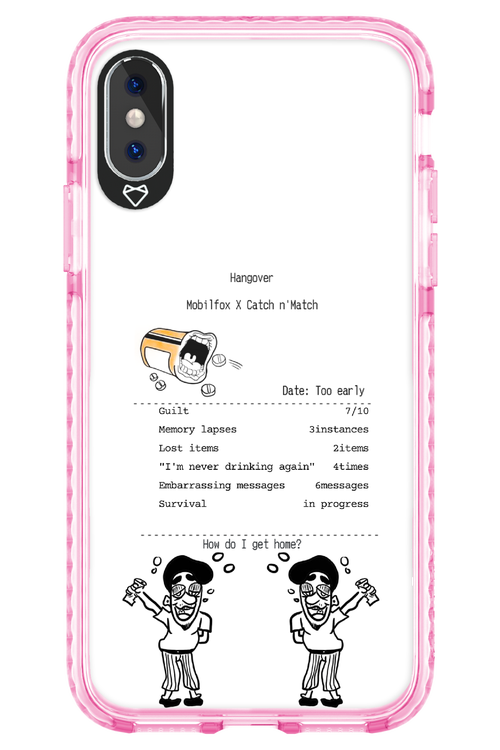 hangover - Apple iPhone X