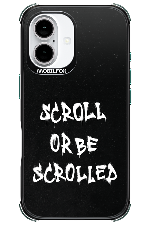 Scroll Black - Apple iPhone 16