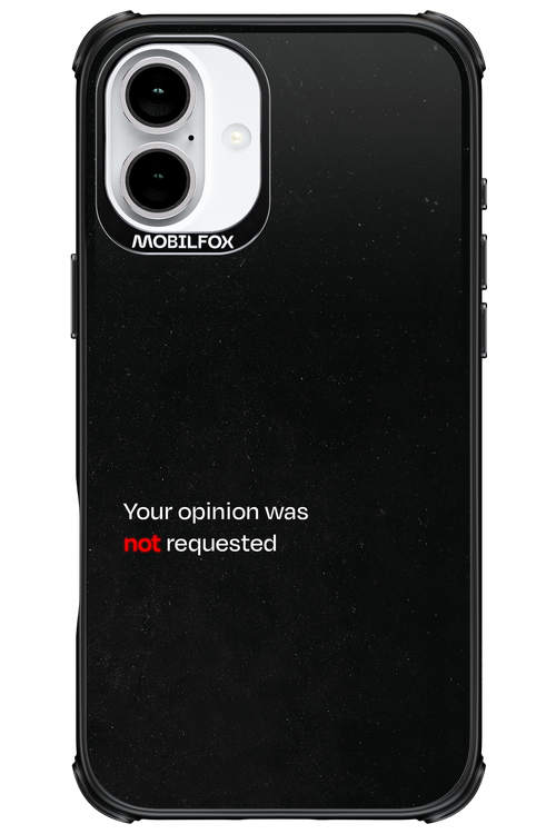 Not Requested 2.0 - Apple iPhone 16 Plus
