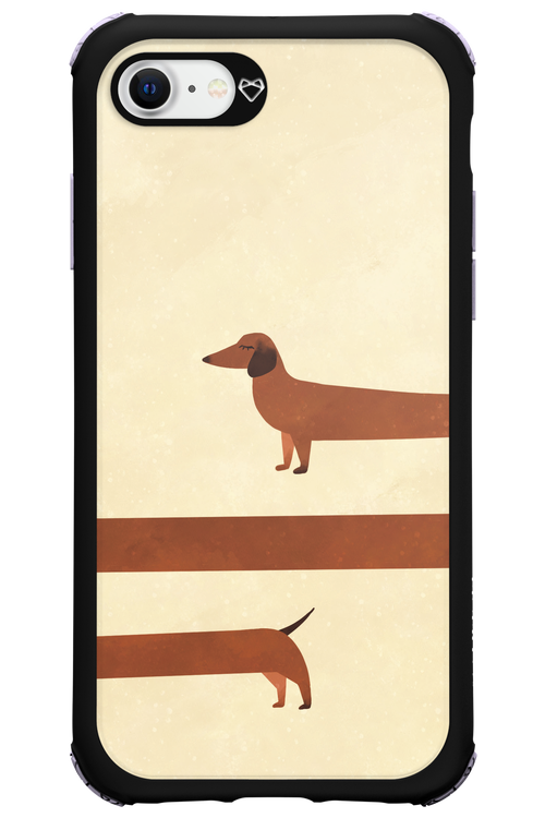 Stretchy Dog - Apple iPhone SE 2022