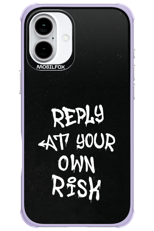 Risk Black 2.0 - Apple iPhone 16 Plus