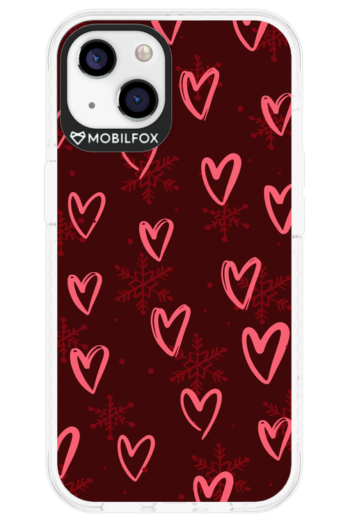 Christmas Hearts - Apple iPhone 13