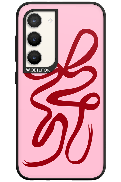 Burgundy Bow - Samsung Galaxy S23