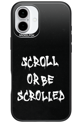 Scroll Black - Apple iPhone 16 Plus