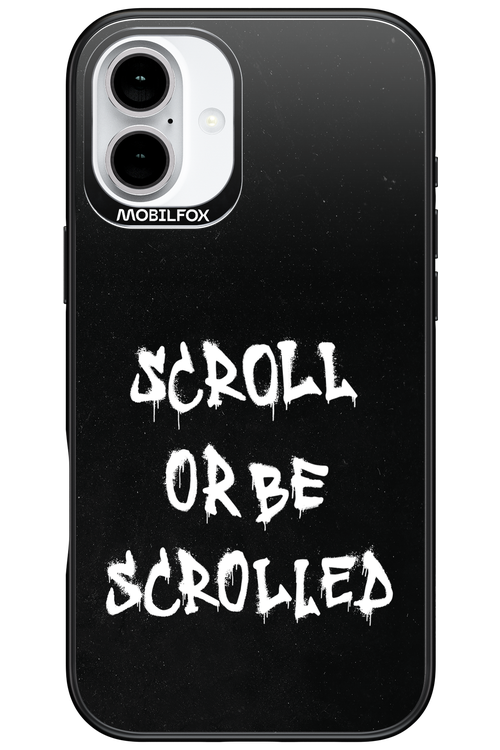 Scroll Black - Apple iPhone 16 Plus