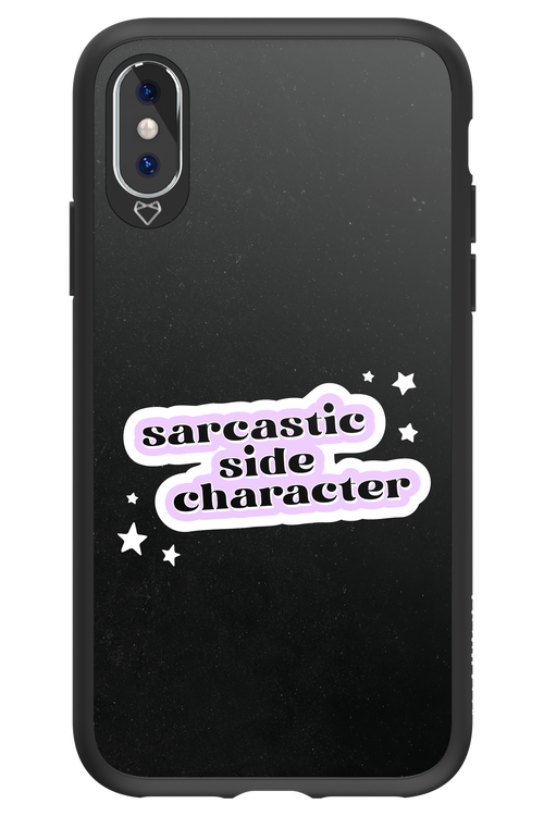 Sarcastic Black - Apple iPhone XS