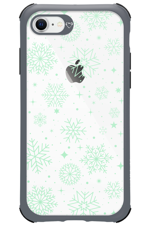 Tiffany's Snowflakes - Apple iPhone 8