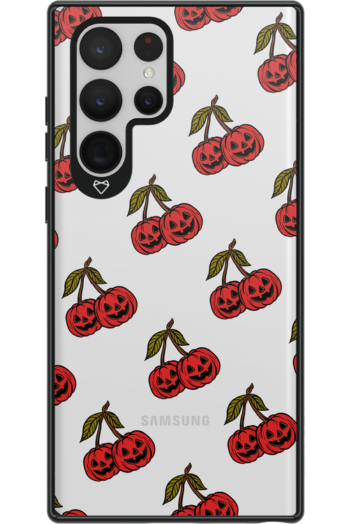 Spicey Pumpkin (Transparent) - Samsung Galaxy S22 Ultra