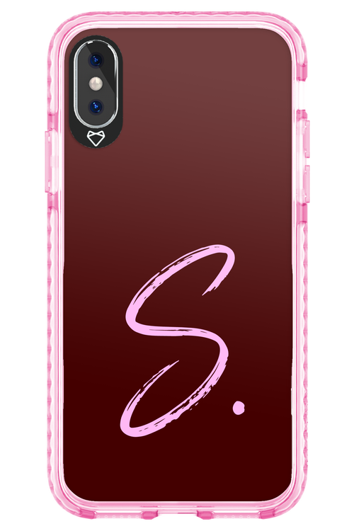 (Dark Blush) S - Apple iPhone X