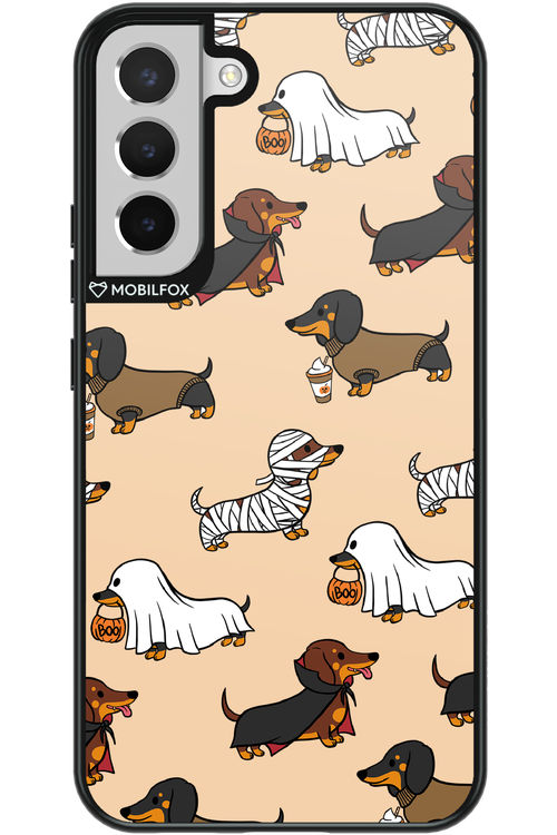 Scary Dachshund - Samsung Galaxy S22+