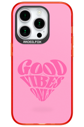 Good Vibes Heart - Apple iPhone 15 Pro