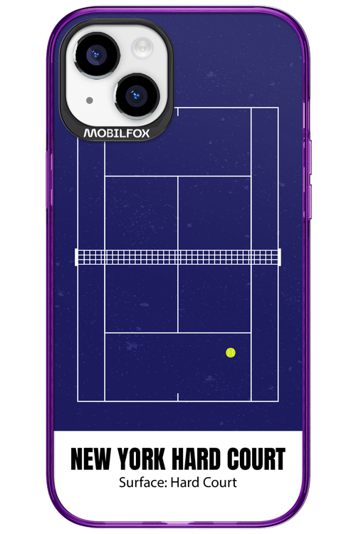 NEW YORK HARD COURT 2.0 - Apple iPhone 15 Plus